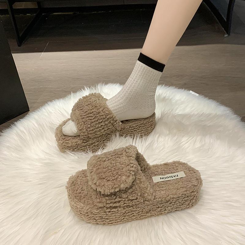 Интернет знаменитость кекс пушистые тапочки с толстым дном женская осенне-зимняя верхняя одежда усиливающая мода корейская версия универсальный одно слово f 40 хаки
Интернет знаменитость кекс пушистые тапочки с толстым дном женская осенне-зимняя верхняя одежда усиливающая мода корейская версия универсальный одно слово f 40 хаки