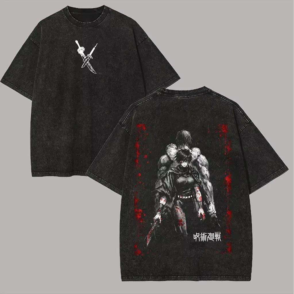 Maki Zenin T Shirt Jujutsu Kaisen Men Acid Wash Toji Fushiguro Anime Tool Zenin Clan Vintage Bootleg Tee 3XL
Maki Zenin T Shirt Jujutsu Kaisen Men Acid Wash Toji Fushiguro Anime Tool Zenin Clan Vintage Bootleg Tee 3XL