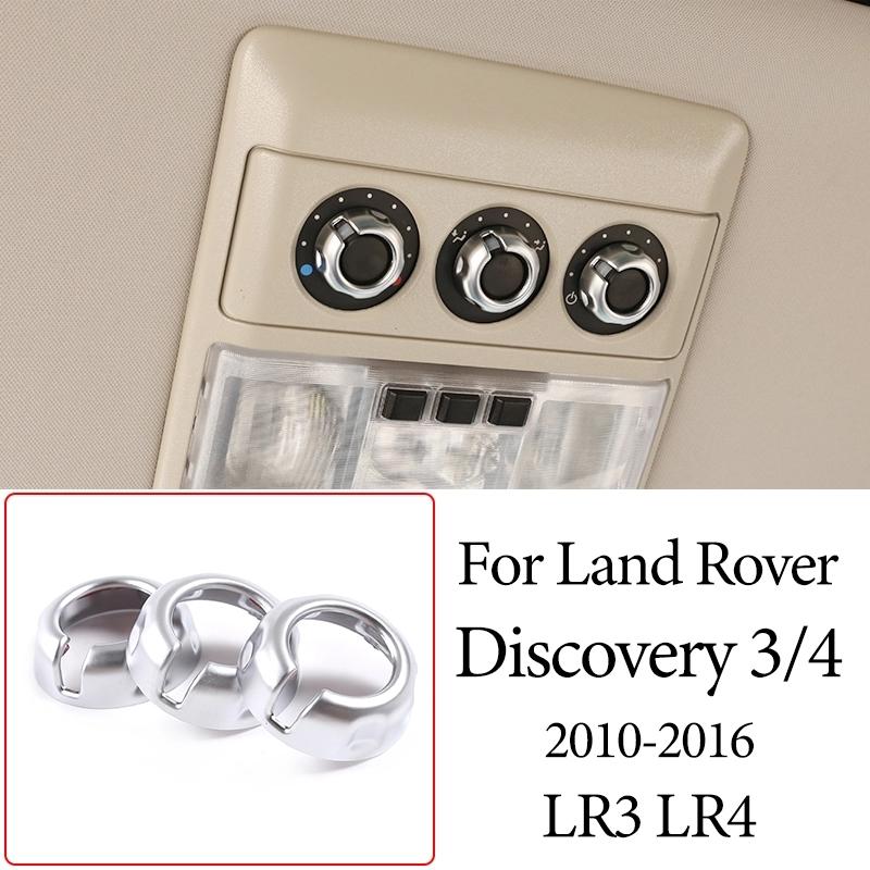 For Land Rover Discovery 3 Discovery 4 10-16 ABS chrome Rear headlight Top of Head Knob Cover Decorative Circle Car Styling срібний
For Land Rover Discovery 3 Discovery 4 10-16 ABS chrome Rear headlight Top of Head Knob Cover Decorative Circle Car Styling срібний