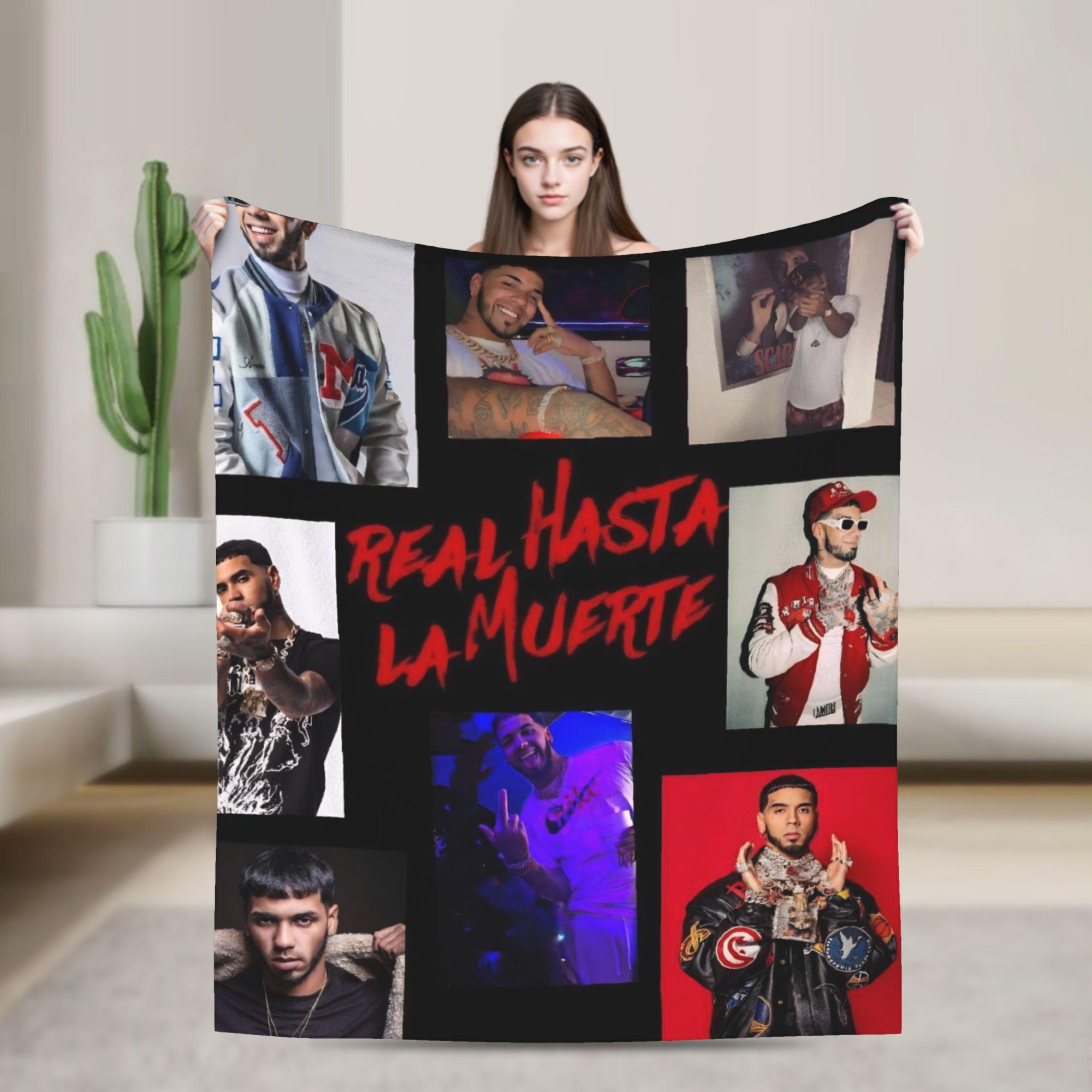 Anuel AA Rhlm 2 Album Super Soft Blanket Travel Plush Bedding Throws Comfortable Living Room Flannel Bedspread Sofa Bed Cover 75x90cm
Anuel AA Rhlm 2 Album Super Soft Blanket Travel Plush Bedding Throws Comfortable Living Room Flannel Bedspread Sofa Bed Cover 75x90cm
