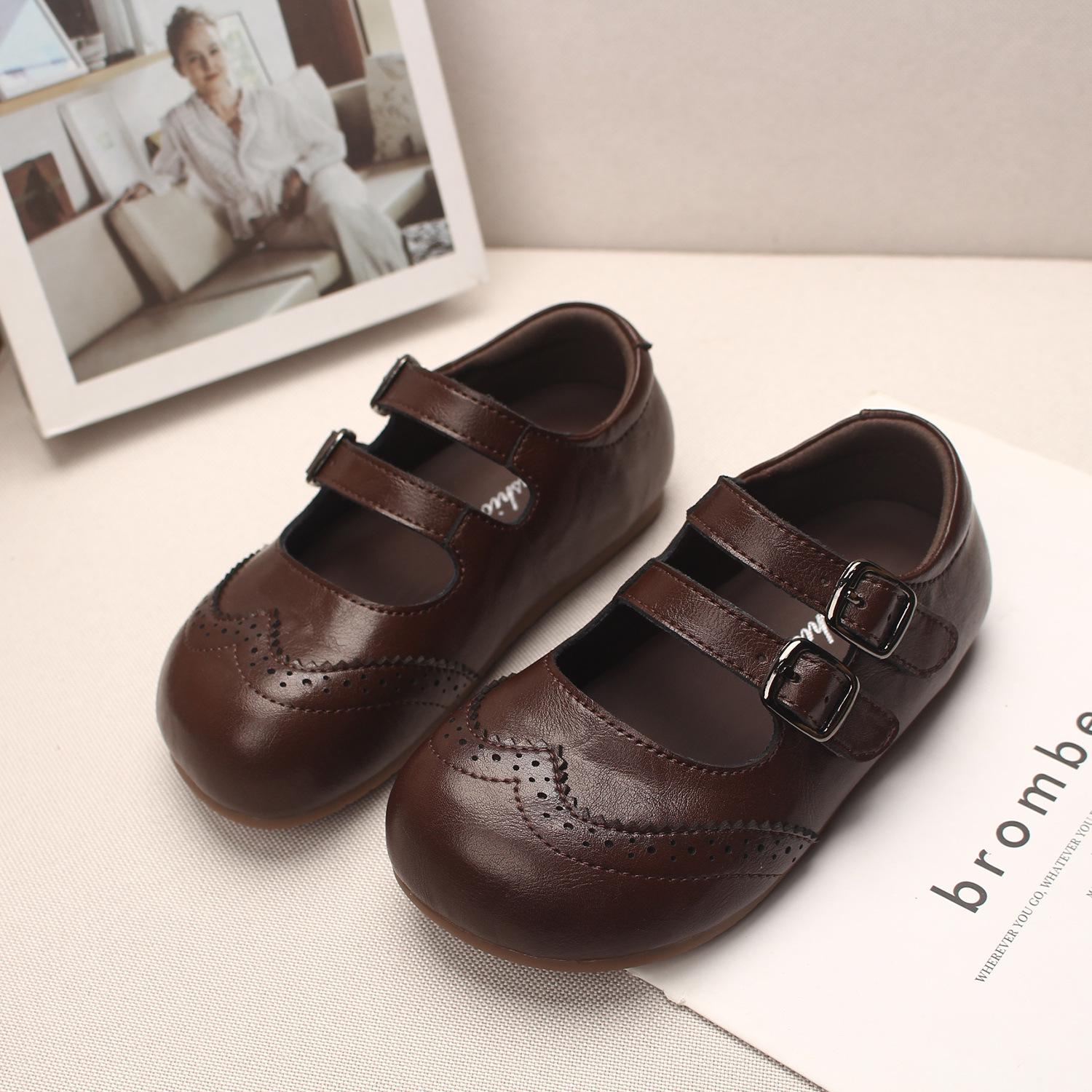 2026 Spring Retro British Children s Leather Shoes - Girls Black Princess Toddler Shoes 22-25 (Min. 4 pairs) коричневий
2026 Spring Retro British Children s Leather Shoes - Girls Black Princess Toddler Shoes 22-25 (Min. 4 pairs) коричневий