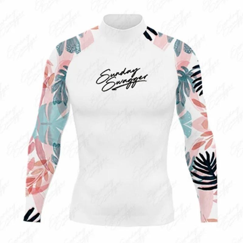 Men s Surfing Suit Swimming Diving T-shirt Tight Long-sleeved Sun-protection Swimsuit UV Protection Beach Float Coat Top L
Men s Surfing Suit Swimming Diving T-shirt Tight Long-sleeved Sun-protection Swimsuit UV Protection Beach Float Coat Top L