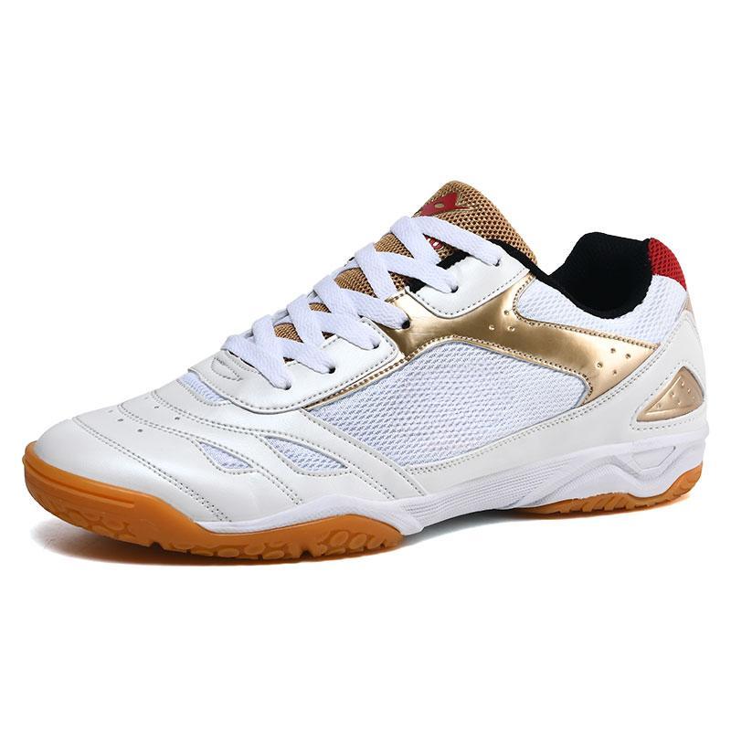 36-45 Новые высококачественные амортизирующие противоскользящие износостойкие модные туфли для настольного тенниса Обувь для бадминтона Спортивная обувь 45 белый/золотой
36-45 Новые высококачественные амортизирующие противоскользящие износостойкие модные туфли для настольного тенниса Обувь для бадминтона Спортивная обувь 45 белый/золотой
