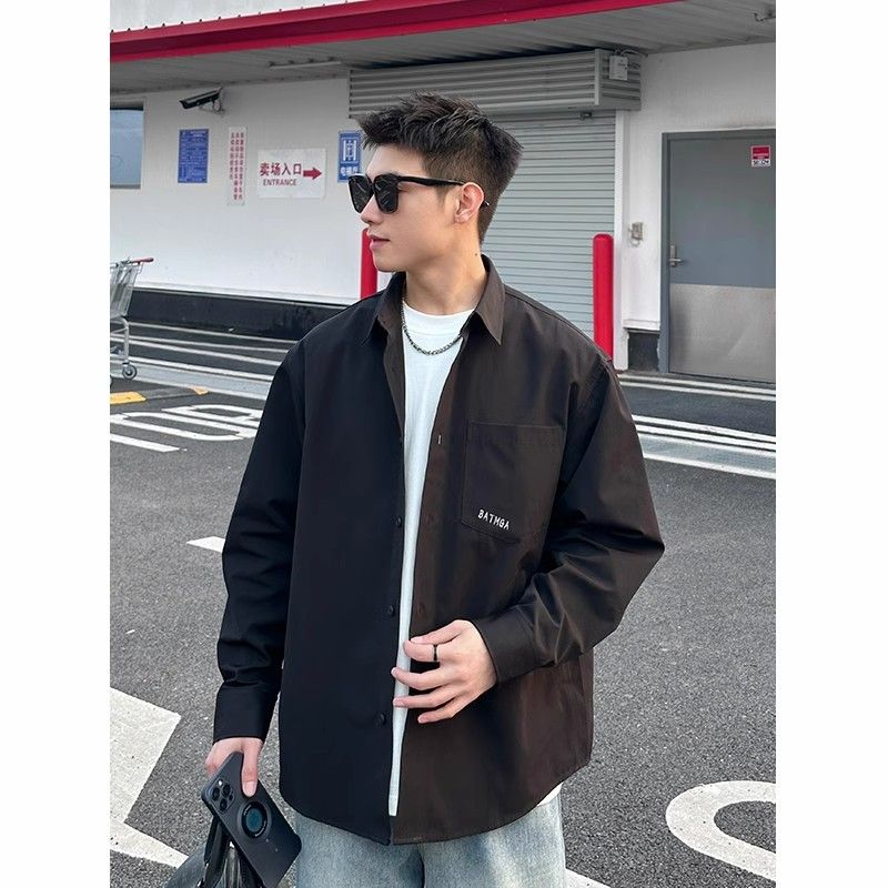 Модная рубашка-куртка с принтом букв, свободный повседневный топ XL чёрный
Модная рубашка-куртка с принтом букв, свободный повседневный топ XL чёрный