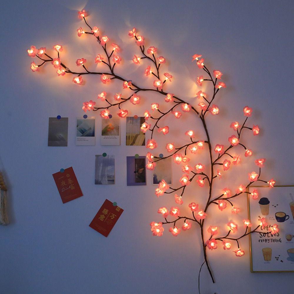 Creative Wall Decor Light 48/72/96/144 LED Bendable Flower Branch Lamp Wall Window Decor 160cm-48 LED
Creative Wall Decor Light 48/72/96/144 LED Bendable Flower Branch Lamp Wall Window Decor 160cm-48 LED