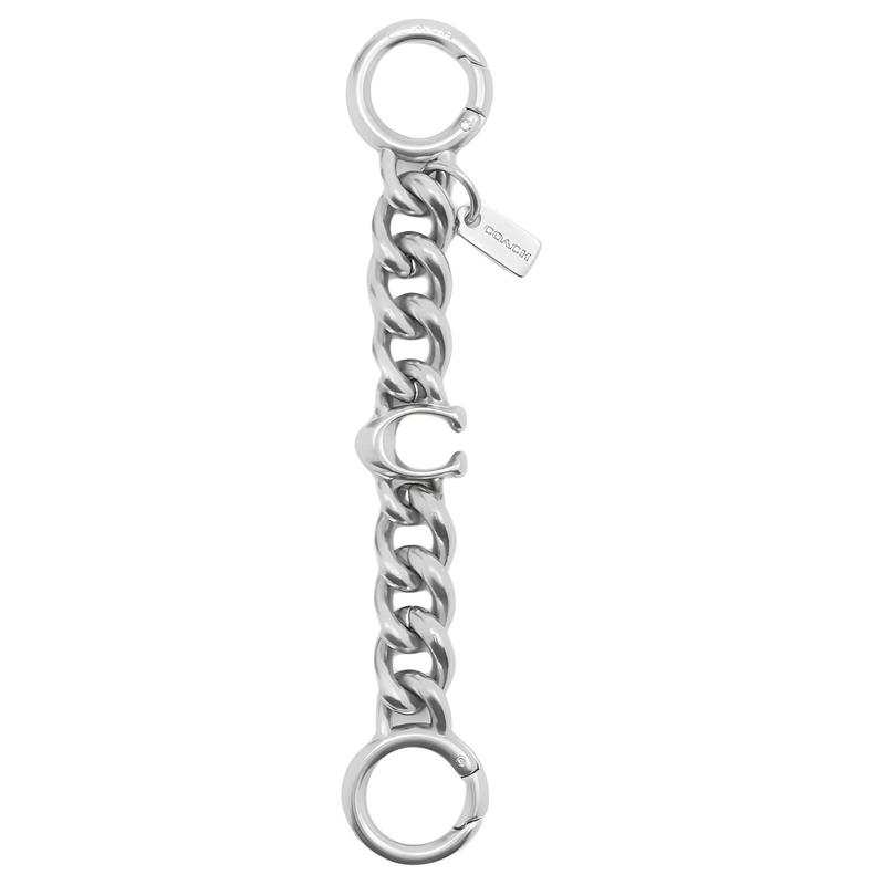 COACH Signature brand logo logo extension chain gold-plated metal bag shoulder strap women s silver 11.43cm срібний
COACH Signature brand logo logo extension chain gold-plated metal bag shoulder strap women s silver 11.43cm срібний