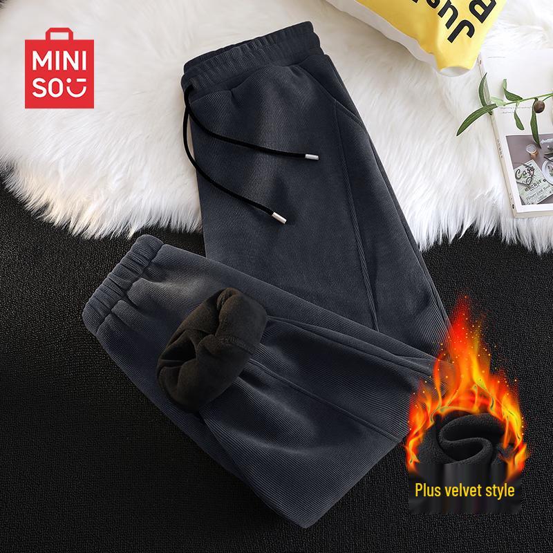 MINISO Men s Winter Warm Corduroy Jogger Sweatpants 4XL
MINISO Men s Winter Warm Corduroy Jogger Sweatpants 4XL