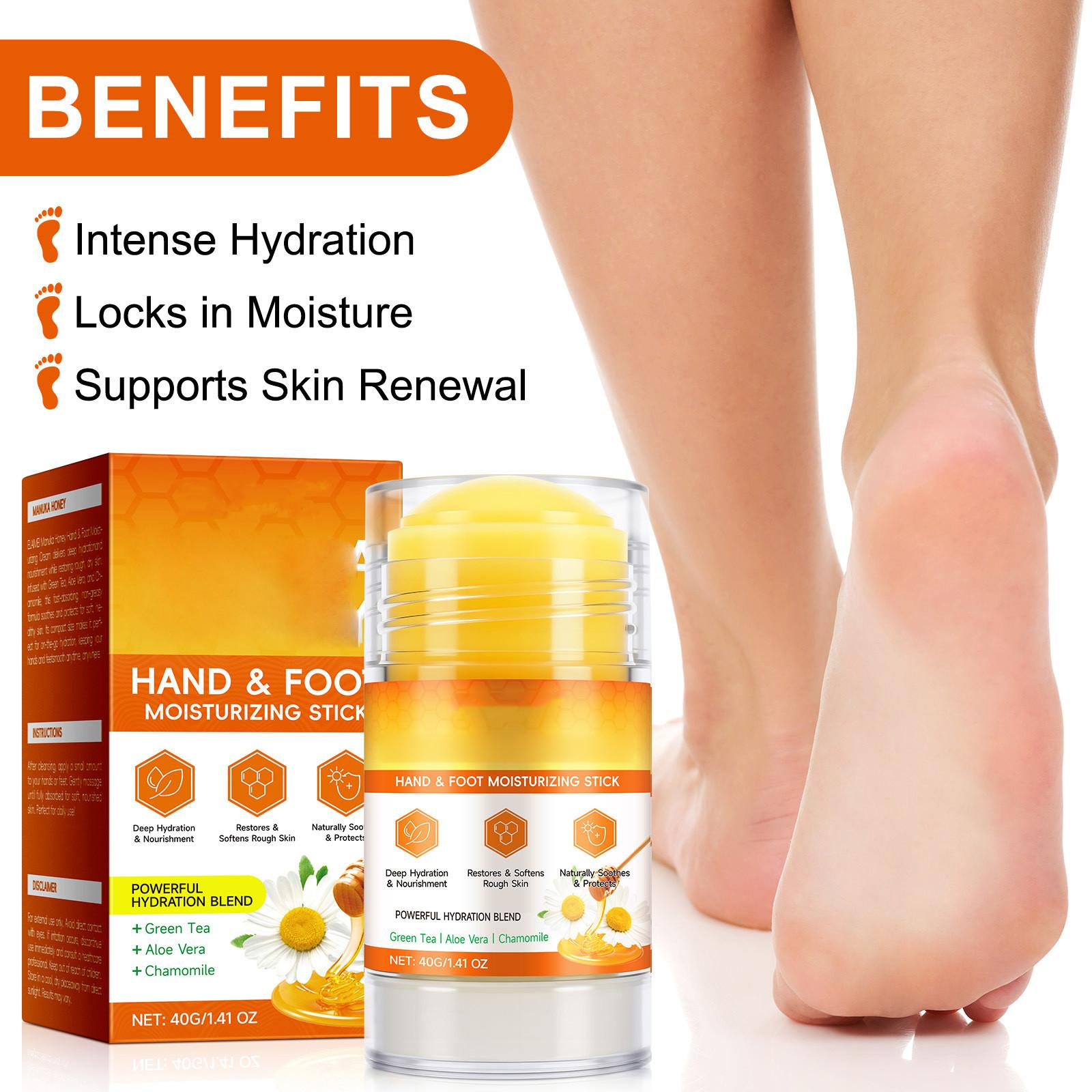 Manuka Honey Hand And Foot Care Stick Moisturizing Non-sticky Hand And Foot Smooth Care Cream 40g
Manuka Honey Hand And Foot Care Stick Moisturizing Non-sticky Hand And Foot Smooth Care Cream 40g