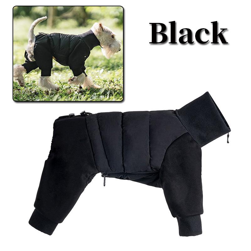 Dog Full Pack Cotton Jacket Outdoor Cold Proof Four Leg Dog Clothing Warm Sports Pet Autumn Winter Keep Warm Clothing For Dog XS(old) чорний
Dog Full Pack Cotton Jacket Outdoor Cold Proof Four Leg Dog Clothing Warm Sports Pet Autumn Winter Keep Warm Clothing For Dog XS(old) чорний
