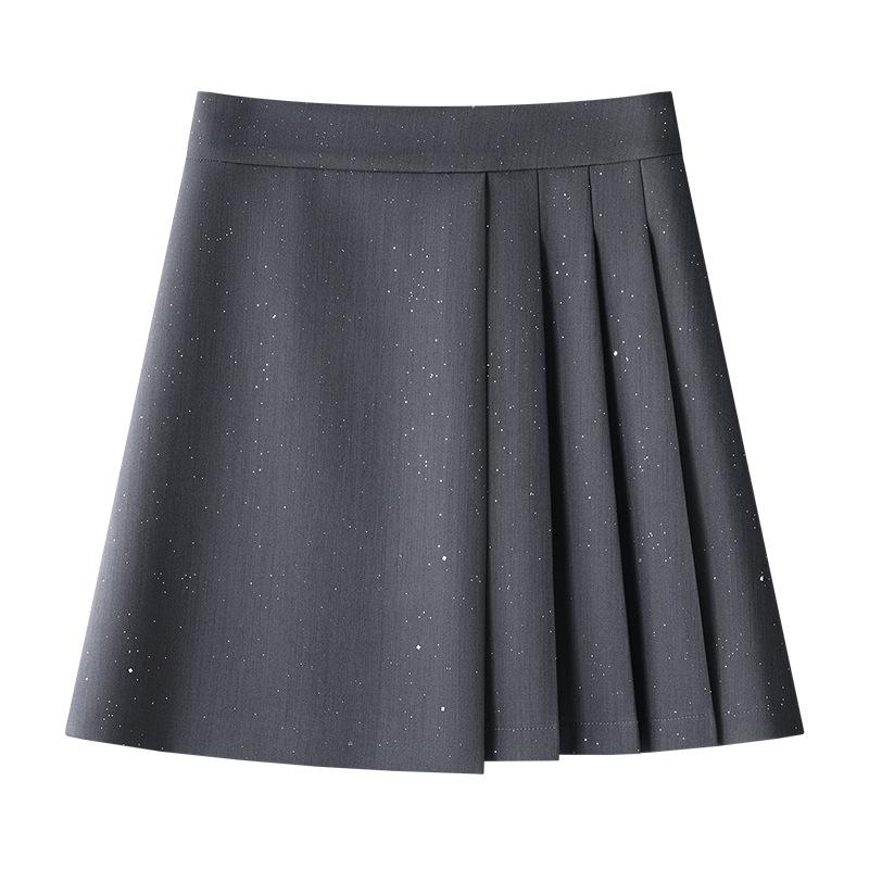 2025 Spring High-Waist Gray Pleated Midi Skirt - Women s Slimming A-Line Umbrella Bodycon Style L
2025 Spring High-Waist Gray Pleated Midi Skirt - Women s Slimming A-Line Umbrella Bodycon Style L