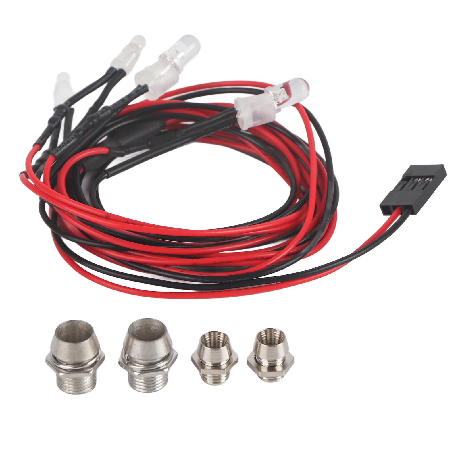 4PCS Headlights RC Accessory LED Lights for Model Drift Car
4PCS Headlights RC Accessory LED Lights for Model Drift Car