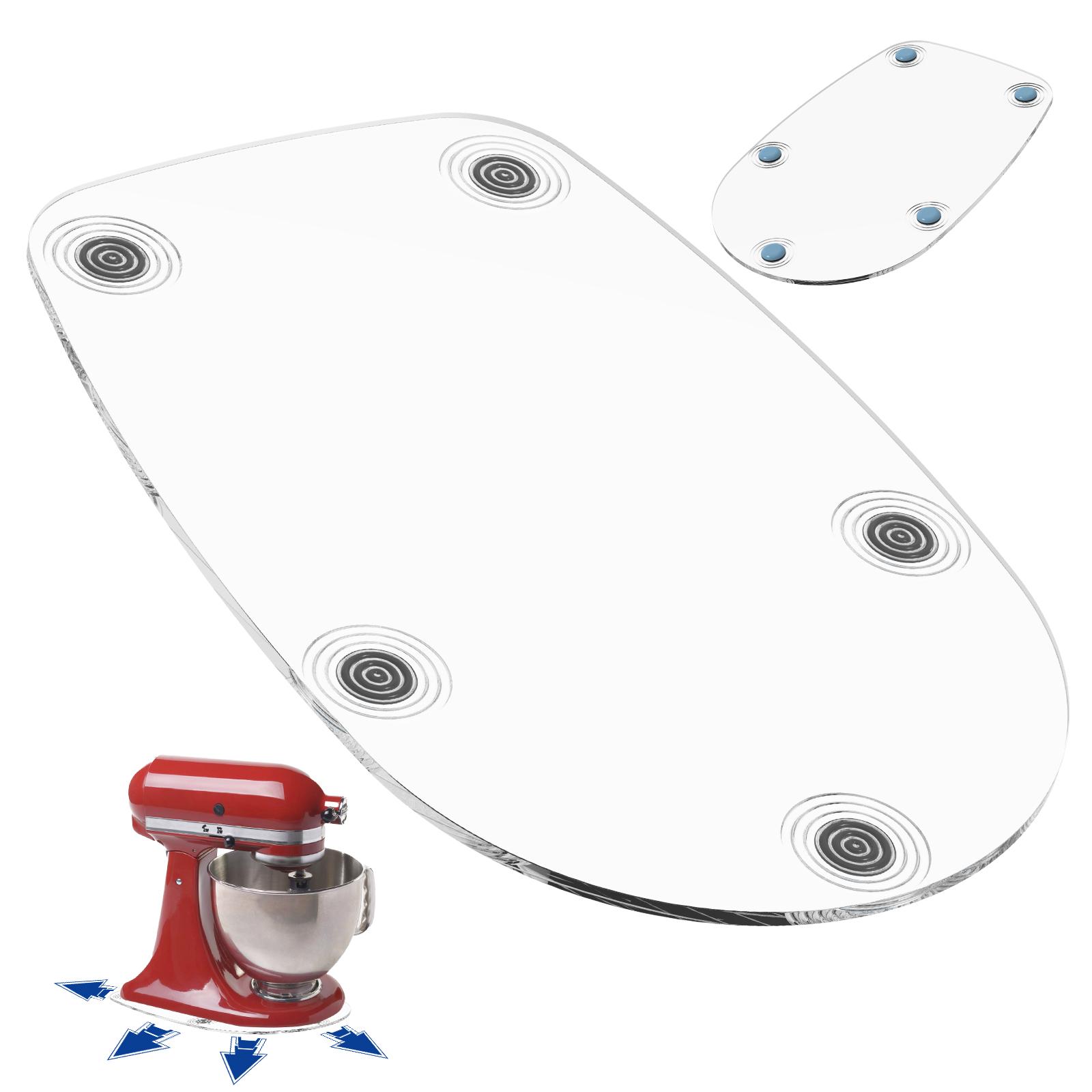 Mixer Slider Mat Compatible for 4.5 QT Tilt Head Stand Mixer Acrylic Mixer Mover Slider Pad Flexible Kitchen Appliance Slider 34x21cm чистий
Mixer Slider Mat Compatible for 4.5 QT Tilt Head Stand Mixer Acrylic Mixer Mover Slider Pad Flexible Kitchen Appliance Slider 34x21cm чистий