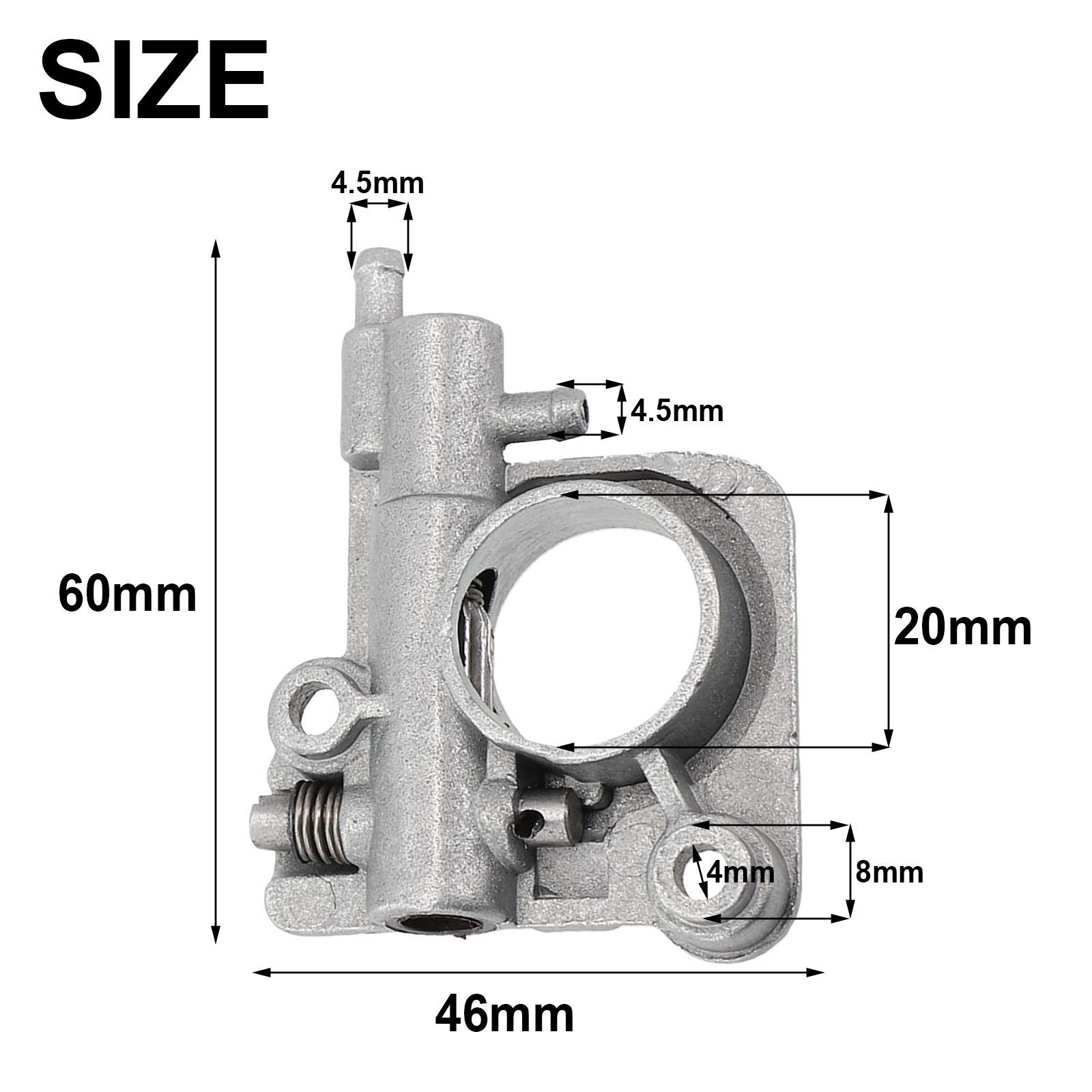 Chainsaw Parts Metal Oil Pump Outdoor Power Equipment For ECHO CS260 CS270 CS271 CS280 CS320 CS351 CS355T CS2600 China Mainland
Chainsaw Parts Metal Oil Pump Outdoor Power Equipment For ECHO CS260 CS270 CS271 CS280 CS320 CS351 CS355T CS2600 China Mainland