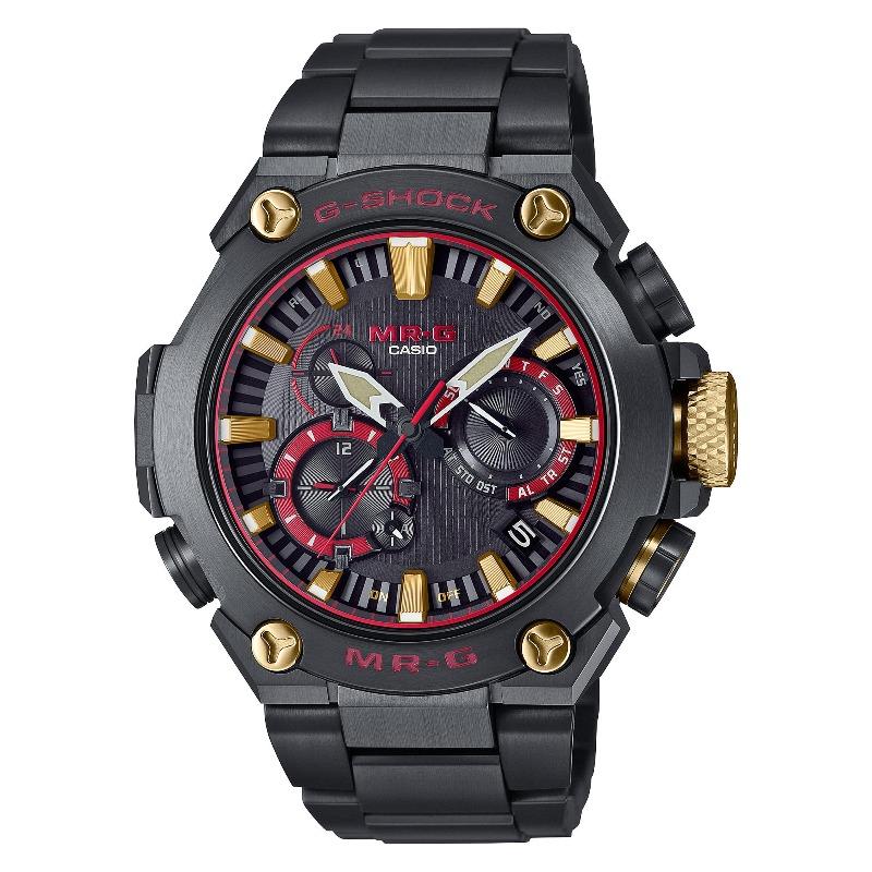 Casio Men s 200M Water Resistant Shock Resistant Quartz Watch MRG-B2000B-1A4 чорний
Casio Men s 200M Water Resistant Shock Resistant Quartz Watch MRG-B2000B-1A4 чорний