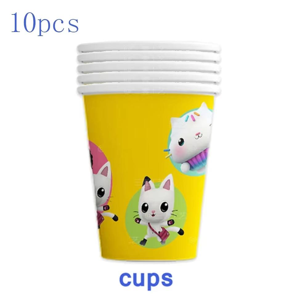 Gabby Dollhouse Party Supplies Gabby Birthday Party Favor Plate Cup Set 3D Balloons For Kids Girls Party Gift Items Photo Booth Props others
Gabby Dollhouse Party Supplies Gabby Birthday Party Favor Plate Cup Set 3D Balloons For Kids Girls Party Gift Items Photo Booth Props others