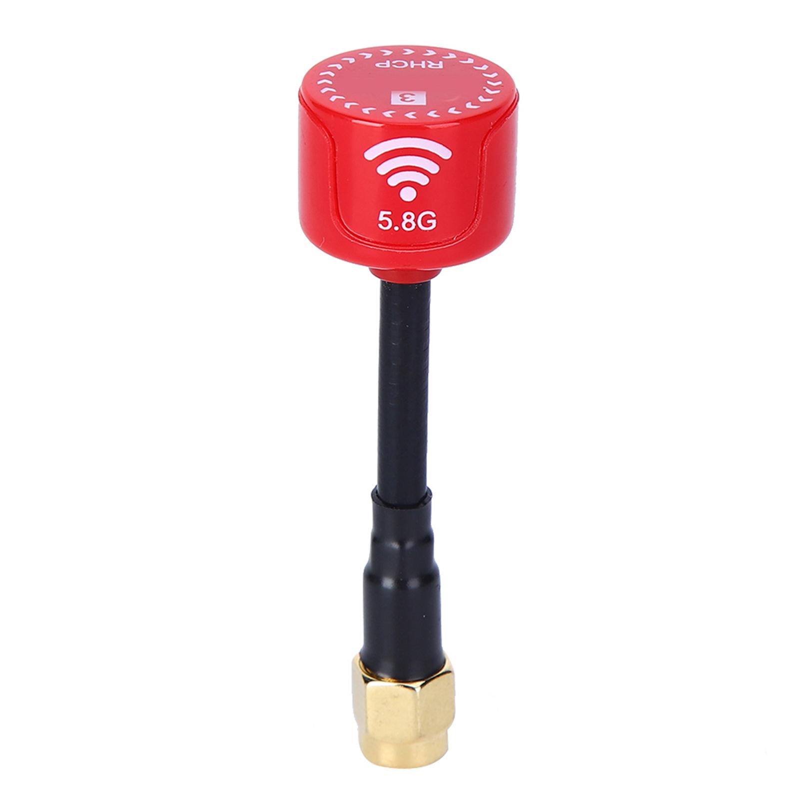 5.8Ghz 3dBi RHCP High Gain Antenna for FPV Racing Drone RC Parts Accessory(rouge Aiguille червоний
5.8Ghz 3dBi RHCP High Gain Antenna for FPV Racing Drone RC Parts Accessory(rouge Aiguille червоний
