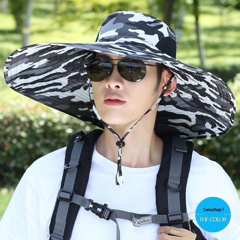 Men s Wide Brim Sun Hat - Summer Outdoor Protective Straw Hat for Fishing and Construction. M (56-58cm)
Men s Wide Brim Sun Hat - Summer Outdoor Protective Straw Hat for Fishing and Construction. M (56-58cm)