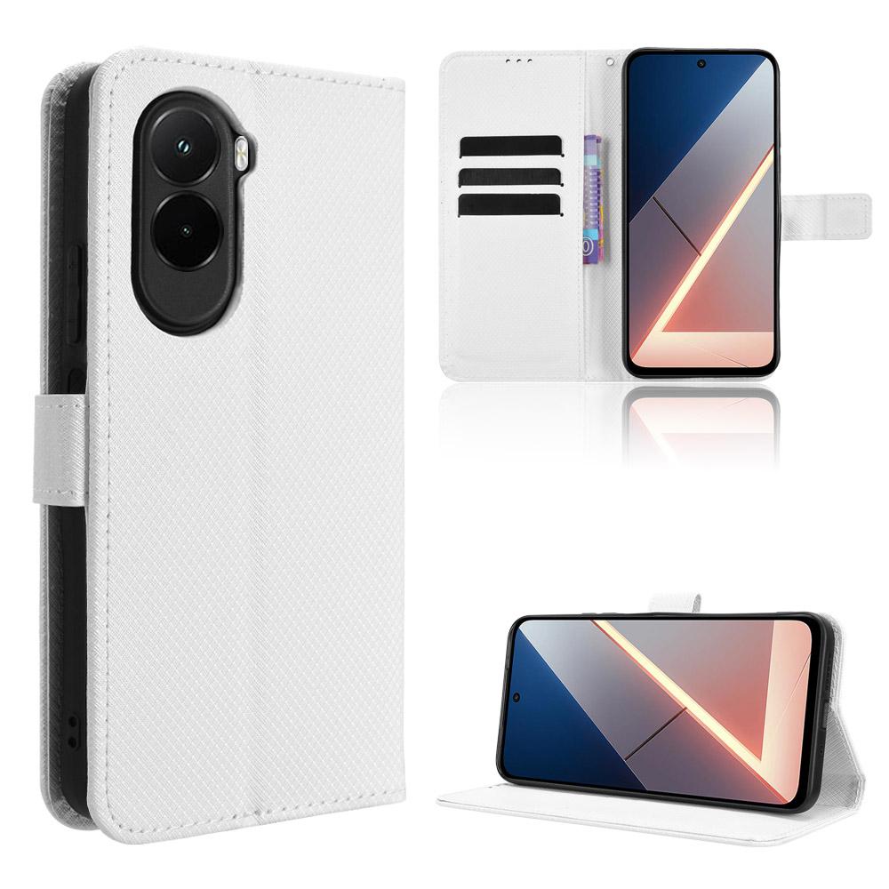 Для Xiaomi Poco M7 4G (169мм) Шкіряний чохол-гаманець зі шнурком, текстура ромб, чохол для телефону
Для Xiaomi Poco M7 4G (169мм) Шкіряний чохол-гаманець зі шнурком, текстура ромб, чохол для телефону