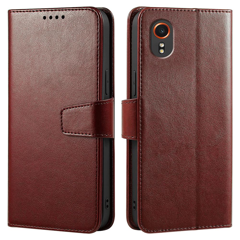 Для Samsung Galaxy Xcover7 Чохол Підставка Тримач для карток Гаманець Шкіряна накладка для телефону Brown
Для Samsung Galaxy Xcover7 Чохол Підставка Тримач для карток Гаманець Шкіряна накладка для телефону Brown