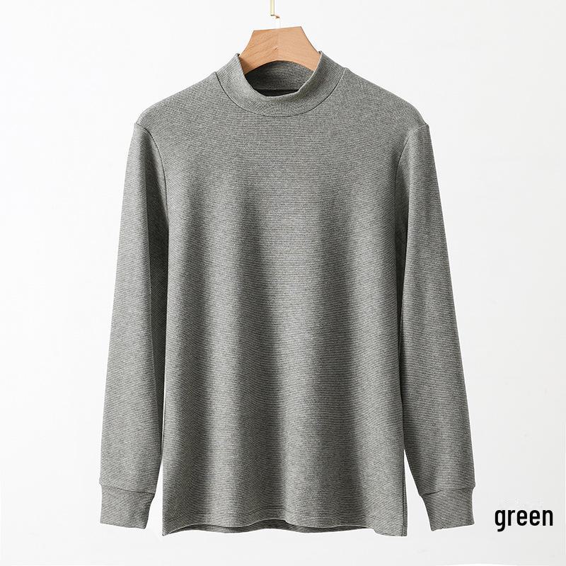 Чоловіча осінньо-зимова термосорочка з напіввисоким коміром - теплий топ з довгим рукавом Meiyabi 3XL зелений
Чоловіча осінньо-зимова термосорочка з напіввисоким коміром - теплий топ з довгим рукавом Meiyabi 3XL зелений