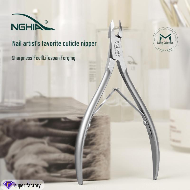 NGHIA Vietnam D07 Cuticle Scissors and Nippers for Professional Nail Salons - Remove Dead Skin, Manicure, Nail Art Tools
NGHIA Vietnam D07 Cuticle Scissors and Nippers for Professional Nail Salons - Remove Dead Skin, Manicure, Nail Art Tools