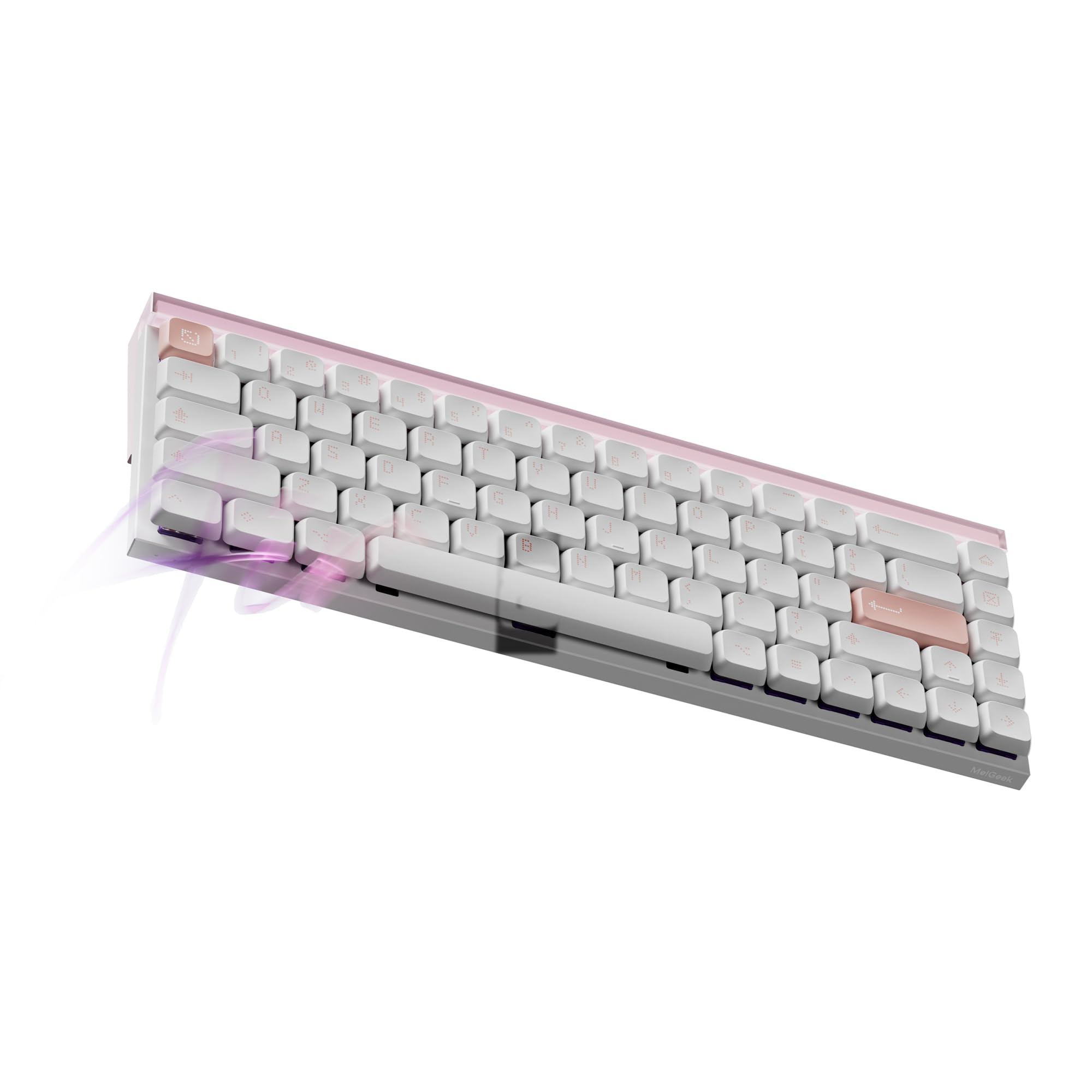 MelGeek MADE68 Air Wired US English Hall Effect Magnetic Low Profile Gaming Rapid Hot RGB Snap Tap Adjustable Online HIVE Customization Keyboard, рожевий
MelGeek MADE68 Air Wired US English Hall Effect Magnetic Low Profile Gaming Rapid Hot RGB Snap Tap Adjustable Online HIVE Customization Keyboard, рожевий