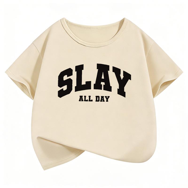 Fashion Trend Winning Letter Print Short Sleeve Children s Summer and Spring Casual Top 100
Fashion Trend Winning Letter Print Short Sleeve Children s Summer and Spring Casual Top 100