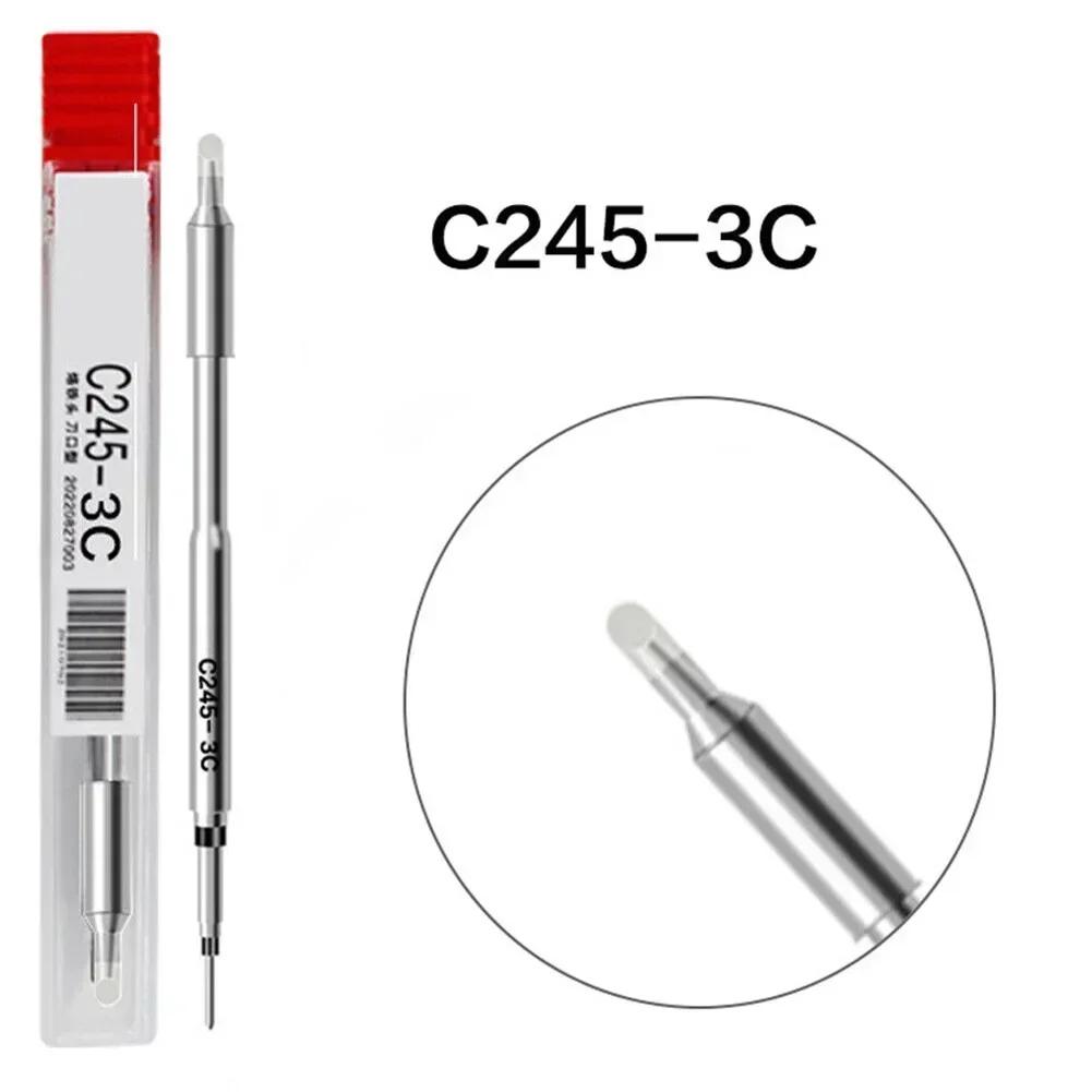 K/I/IS C245 Soldering Iron Tip Integrated Heating Core For JBC Soldering Station Replacement Copper Welding Tool Accessories
K/I/IS C245 Soldering Iron Tip Integrated Heating Core For JBC Soldering Station Replacement Copper Welding Tool Accessories