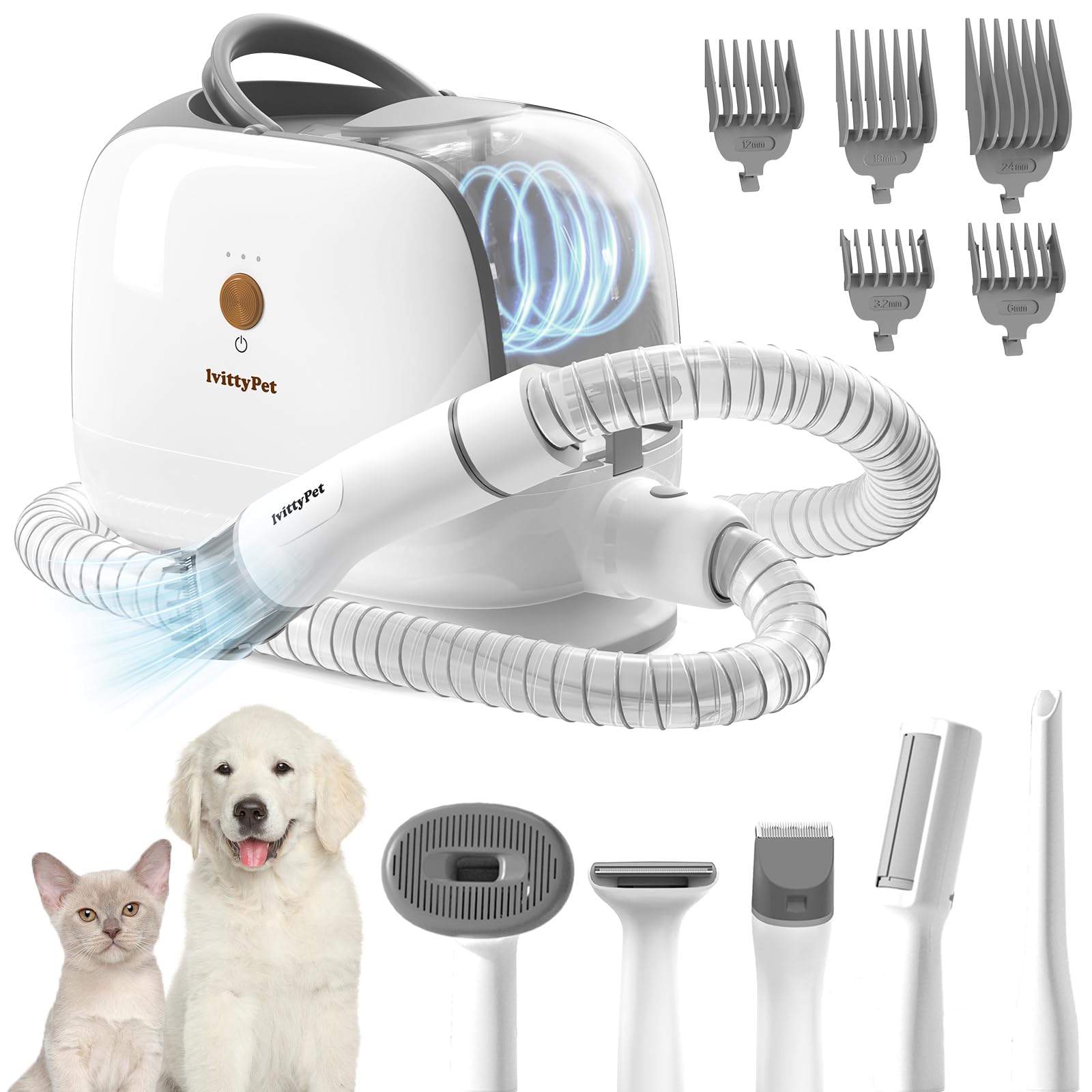 lvittyPet 13kPa пылесос для ухода за домашними животными 2L машинка для стрижки собак 5 в 1 3 уровня регулировки машинка для стрижки кошек удаление шерсти пылезащитный колпачок предотвращает период линьки
lvittyPet 13kPa пылесос для ухода за домашними животными 2L машинка для стрижки собак 5 в 1 3 уровня регулировки машинка для стрижки кошек удаление шерсти пылезащитный колпачок предотвращает период линьки