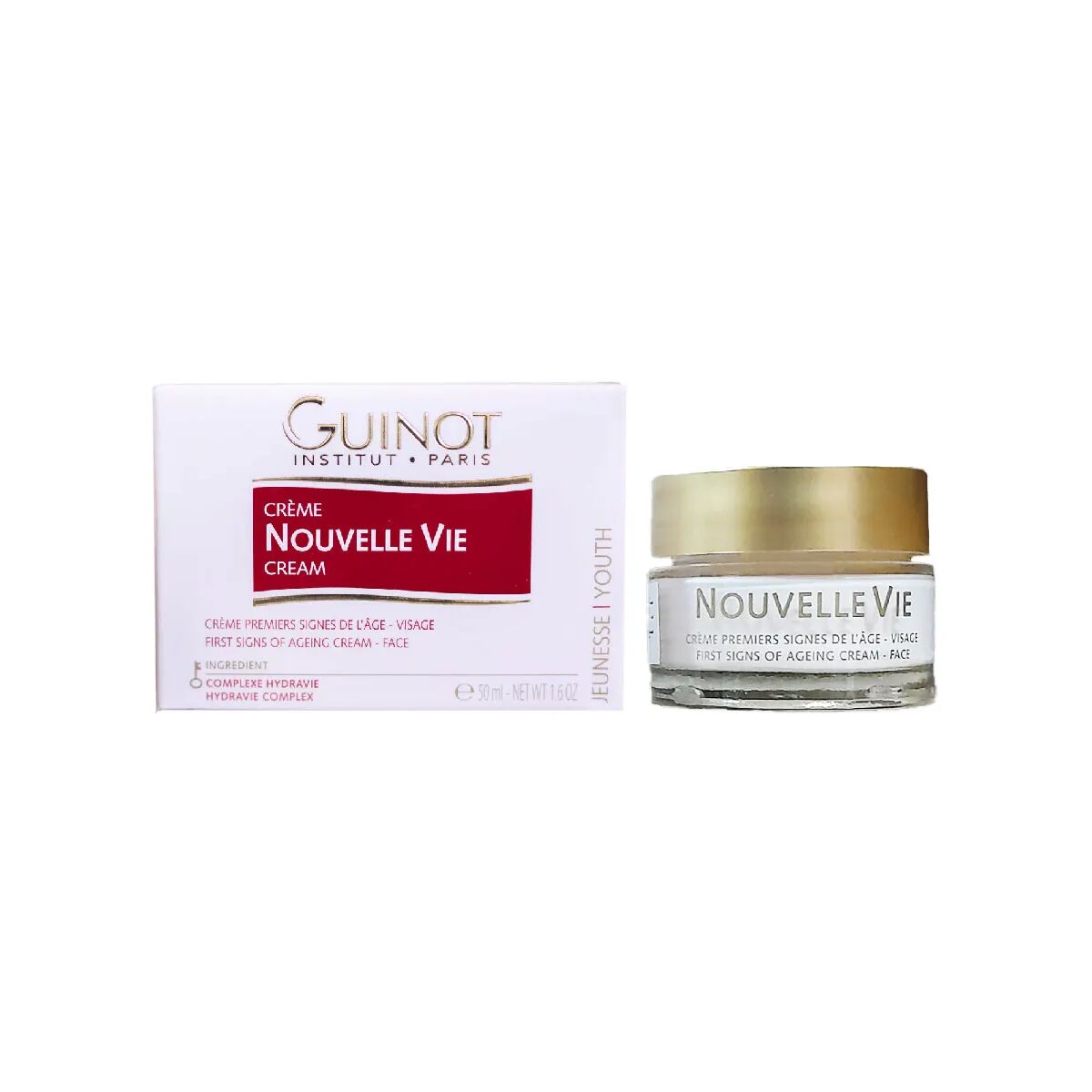 Guinot Nouvelle Vie Moisturizing Day Cream 50 ml
Guinot Nouvelle Vie Moisturizing Day Cream 50 ml