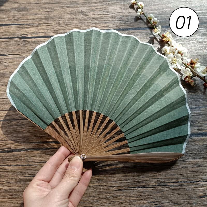 Japanese Style Retro Shell Shaped Fan Elegent Cotton Linen Folding Fans Women Wedding Hand Fans Ancient Cheongsam Hanfu Decor
Japanese Style Retro Shell Shaped Fan Elegent Cotton Linen Folding Fans Women Wedding Hand Fans Ancient Cheongsam Hanfu Decor