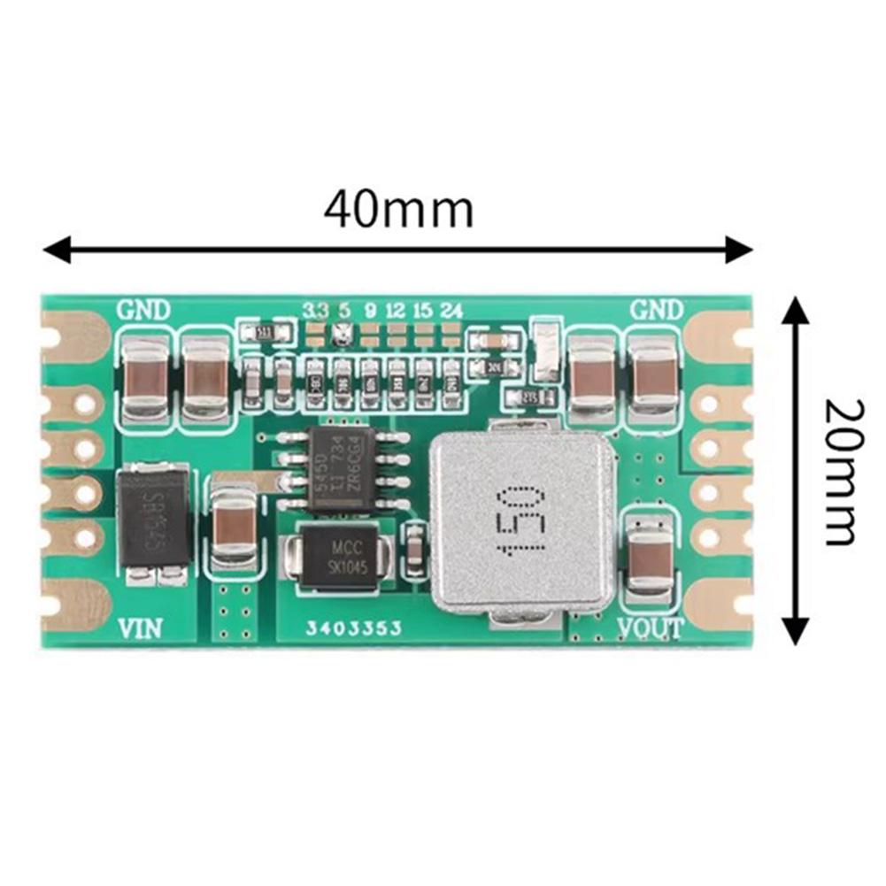 For DIY Electronics DC-DC Converter Adjustable DC-DC Power Module Metal Plastic Compact PCB Layout 3.3V Output 5V Output China Mainland
For DIY Electronics DC-DC Converter Adjustable DC-DC Power Module Metal Plastic Compact PCB Layout 3.3V Output 5V Output China Mainland