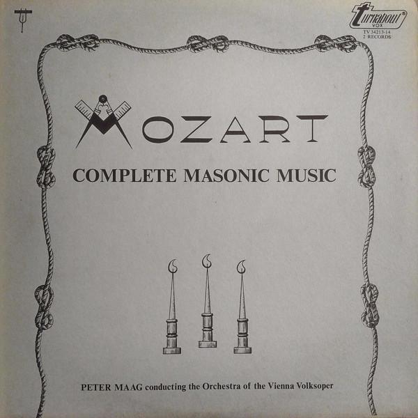 LP Record PETER MAAG WIENER VOLKSOPERNORCHES Mozart Complete Masonic Music TV34213 TURNABOUT US Classical Used
LP Record PETER MAAG WIENER VOLKSOPERNORCHES Mozart Complete Masonic Music TV34213 TURNABOUT US Classical Used