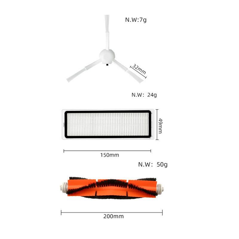 BHBL For 1C 1T 2C STYTJ01ZHM SKV4093GL for F9 Vacuum Finder Spare Parts Accessories Main Side Brush Mop Filters China Mainland
BHBL For 1C 1T 2C STYTJ01ZHM SKV4093GL for F9 Vacuum Finder Spare Parts Accessories Main Side Brush Mop Filters China Mainland