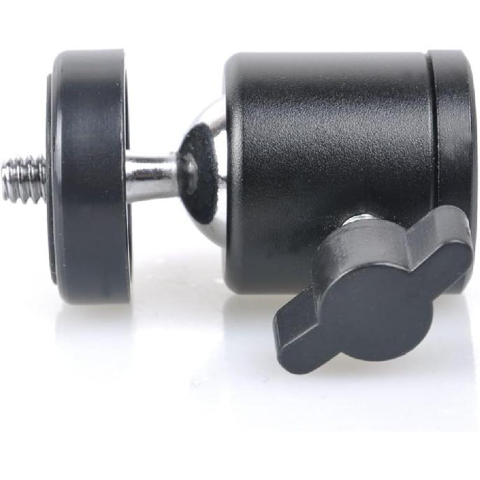 RetiCAM® Mini Ball Head BHA20 - Metal Ballhead 360° Pan 90° Tilt Tripod Mount - BHA20, Aluminum
RetiCAM® Mini Ball Head BHA20 - Metal Ballhead 360° Pan 90° Tilt Tripod Mount - BHA20, Aluminum