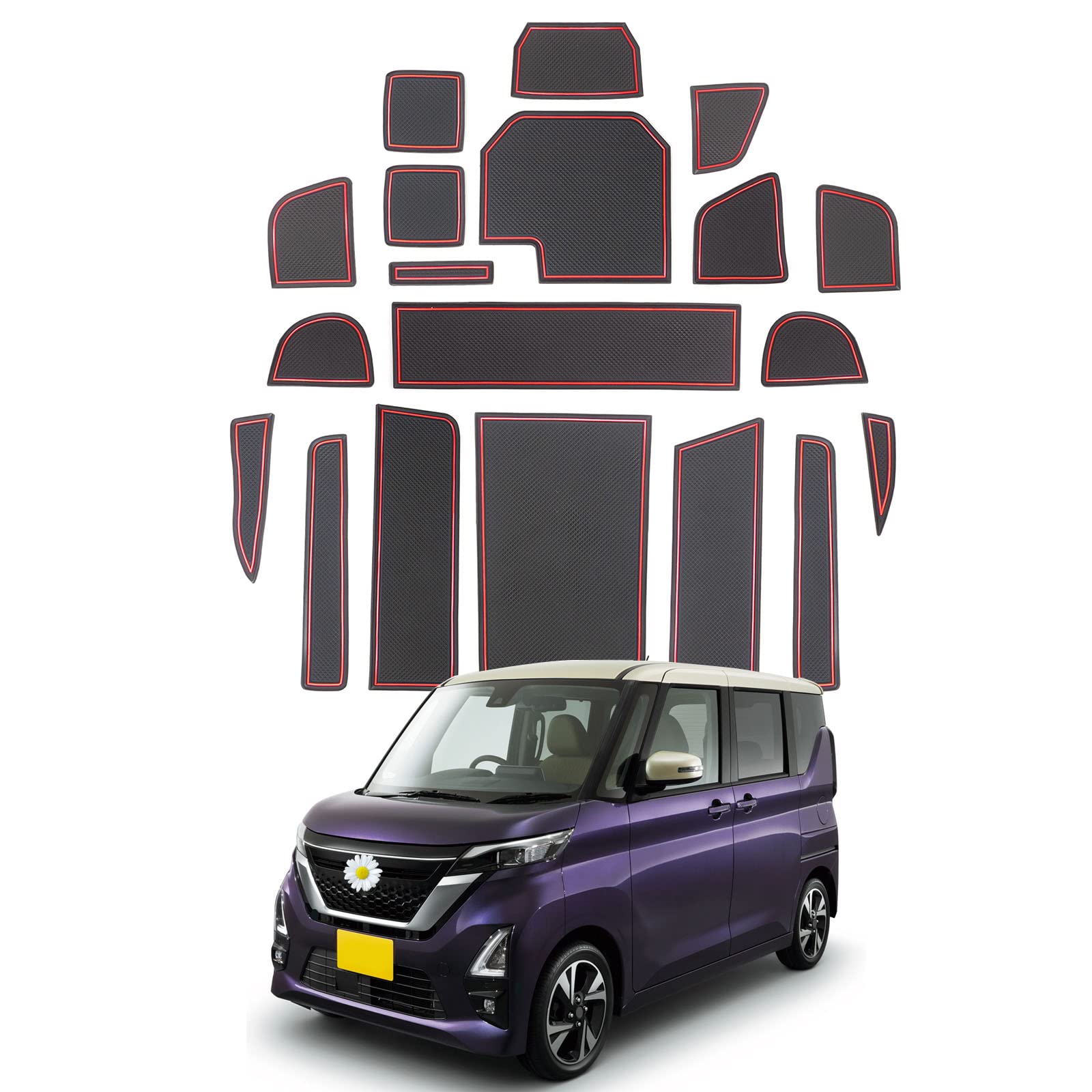 SHAOHAO Nissan Roox 3-го поколения резиновый коврик для автомобиля коврик для дверного проема тип прокладки дверного кармана коврик для салона резиновый коврик коврик простая установка резиновый коврик
SHAOHAO Nissan Roox 3-го поколения резиновый коврик для автомобиля коврик для дверного проема тип прокладки дверного кармана коврик для салона резиновый коврик коврик простая установка резиновый коврик