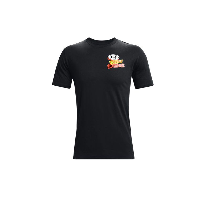 Under Armour Cartoon Print Training Loose Comfortable Crew Neck Short Sleeve T-Shirt Men Tops Black 1366449-001 M
Under Armour Cartoon Print Training Loose Comfortable Crew Neck Short Sleeve T-Shirt Men Tops Black 1366449-001 M