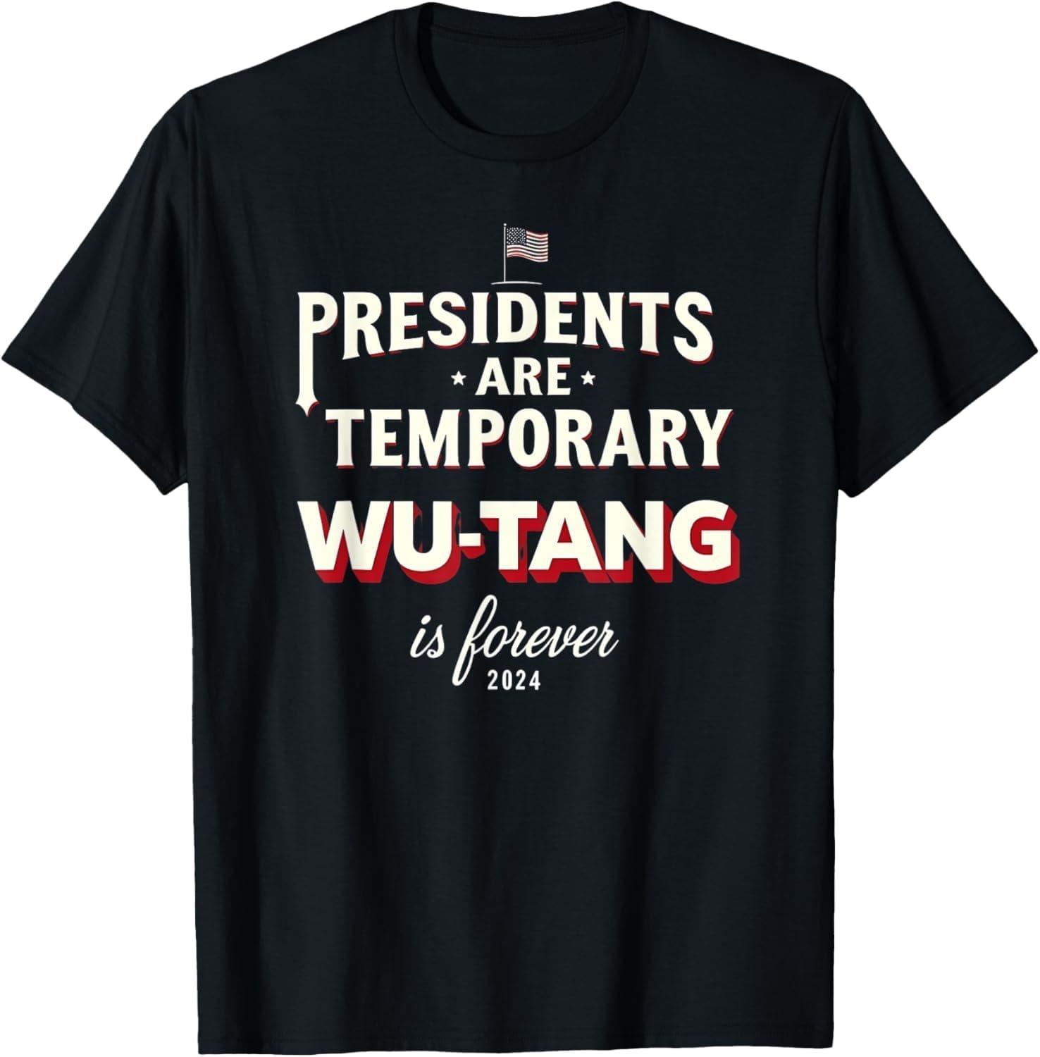 XWDHMHFE Presidents are Temporary Wu-Tang is Forever 2024 T-Shirt XXXXXL чорний
XWDHMHFE Presidents are Temporary Wu-Tang is Forever 2024 T-Shirt XXXXXL чорний