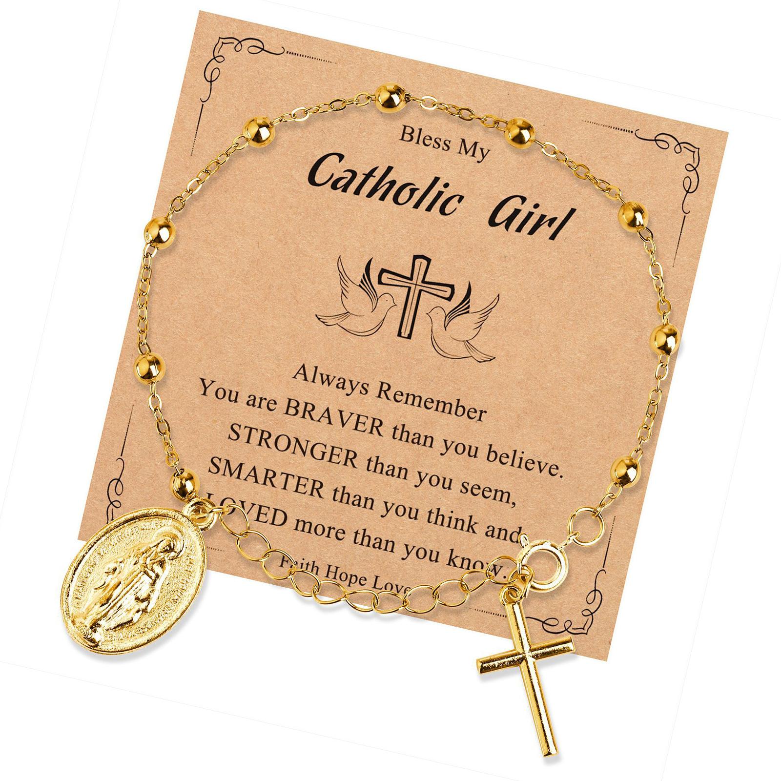 Marys Crosses Bead Bracelet In Sturdy Metal For Women Men Seeking Faith Inspired Accessories And Comfortable Fit
Marys Crosses Bead Bracelet In Sturdy Metal For Women Men Seeking Faith Inspired Accessories And Comfortable Fit