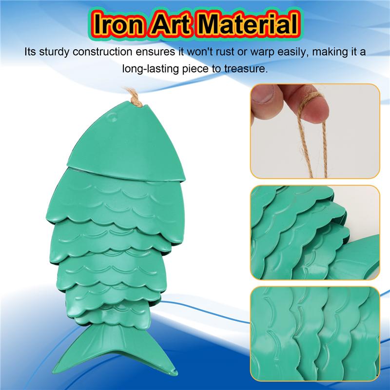 Fish Wind Chimes Fish Decoration Ocean Vintage Wind Chimes Decoration Outdoor Carp Eaves Decoration Garden Decoration
Fish Wind Chimes Fish Decoration Ocean Vintage Wind Chimes Decoration Outdoor Carp Eaves Decoration Garden Decoration