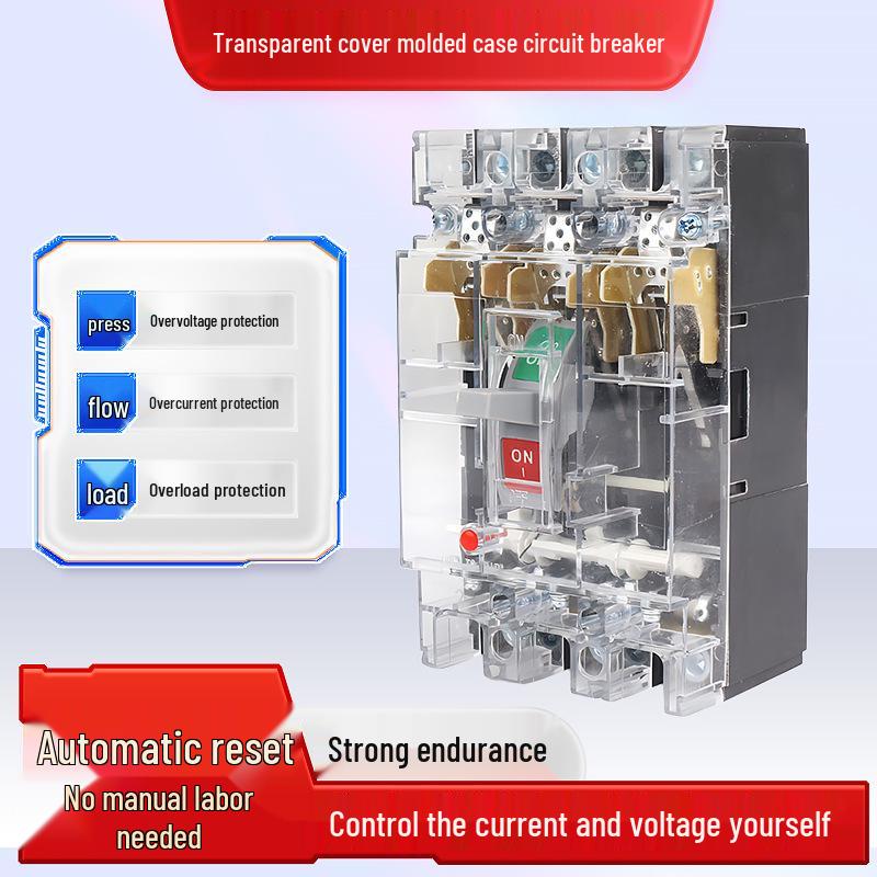 Transparent Plastic Cover Case for Circuit Breaker Residual Current Device (RCD) 100A Three-Phase Air Switch 3P-63A
Transparent Plastic Cover Case for Circuit Breaker Residual Current Device (RCD) 100A Three-Phase Air Switch 3P-63A