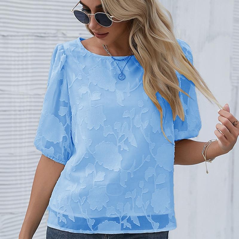 Летний женский пуловер с принтом и рукавами-фонариками, свободная и удобная рубашка XL синий
Летний женский пуловер с принтом и рукавами-фонариками, свободная и удобная рубашка XL синий