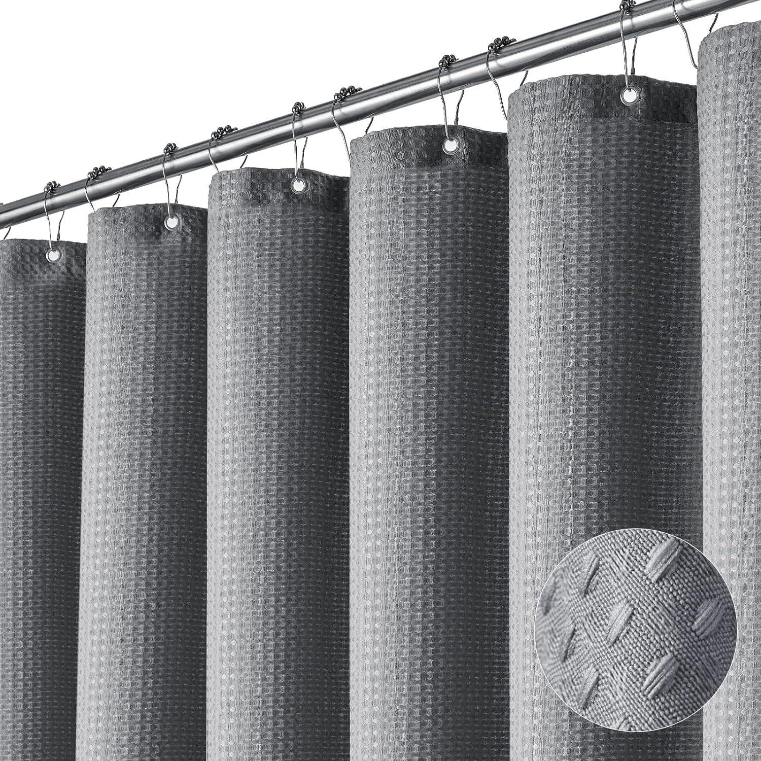 Складная занавеска для душа, водонепроницаемая, устойчивая к плесени, занавеска для душа для ванной, телескопическая штанга для сушки 180CM*200CM серый
Складная занавеска для душа, водонепроницаемая, устойчивая к плесени, занавеска для душа для ванной, телескопическая штанга для сушки 180CM*200CM серый