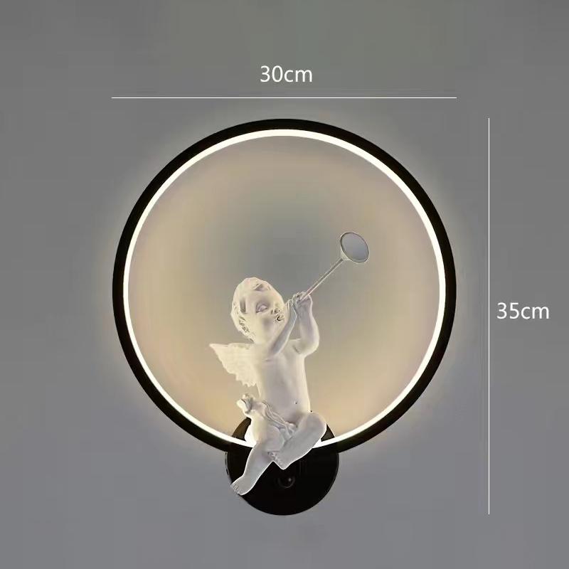 Скандинавські настінні світильники-ангели світлодіодні настінні сучасна прикраса для дому вітальня спальня приліжкова дитяча кімната креативний настінний світильник Cool White(5500-7000K)
Скандинавські настінні світильники-ангели світлодіодні настінні сучасна прикраса для дому вітальня спальня приліжкова дитяча кімната креативний настінний світильник Cool White(5500-7000K)