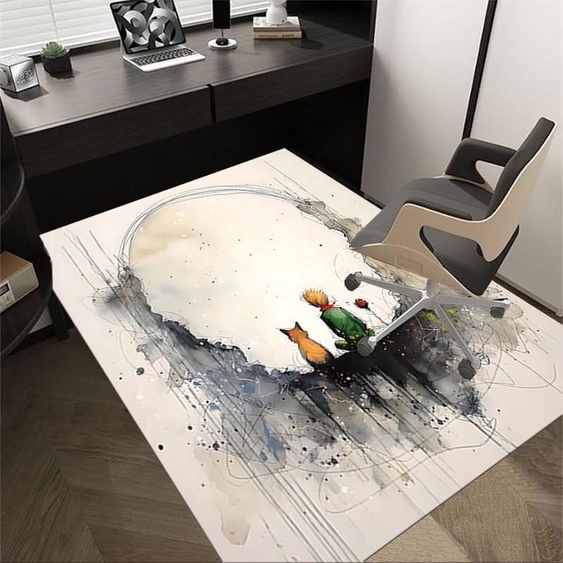1PC fox little prince Non-Slip Floor Carpet Compatible for Office&Living Room&Dining room - Flat-Weave Machine- Soft & Pattern-E245 60cm by 90cm
1PC fox little prince Non-Slip Floor Carpet Compatible for Office&Living Room&Dining room - Flat-Weave Machine- Soft & Pattern-E245 60cm by 90cm
