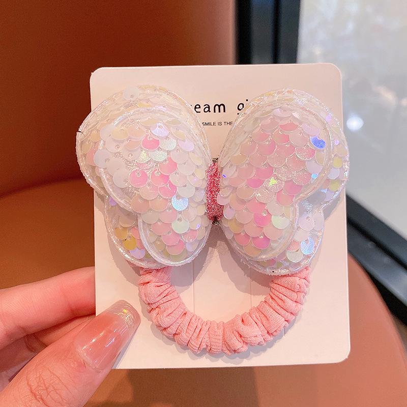 Sequined Butterfly Hair Tie for Girls - Cute, High-Elastic Ponytail Holder, Gentle on Hair
Sequined Butterfly Hair Tie for Girls - Cute, High-Elastic Ponytail Holder, Gentle on Hair