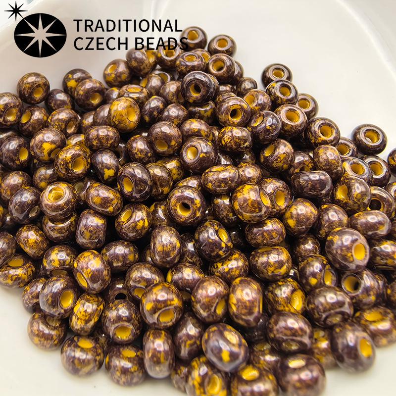 Preciosa Picasso 4mm Czech Seed Beads for DIY Bracelets & Necklaces 4mm - 5g approx. 75 beads/bottle
Preciosa Picasso 4mm Czech Seed Beads for DIY Bracelets & Necklaces 4mm - 5g approx. 75 beads/bottle