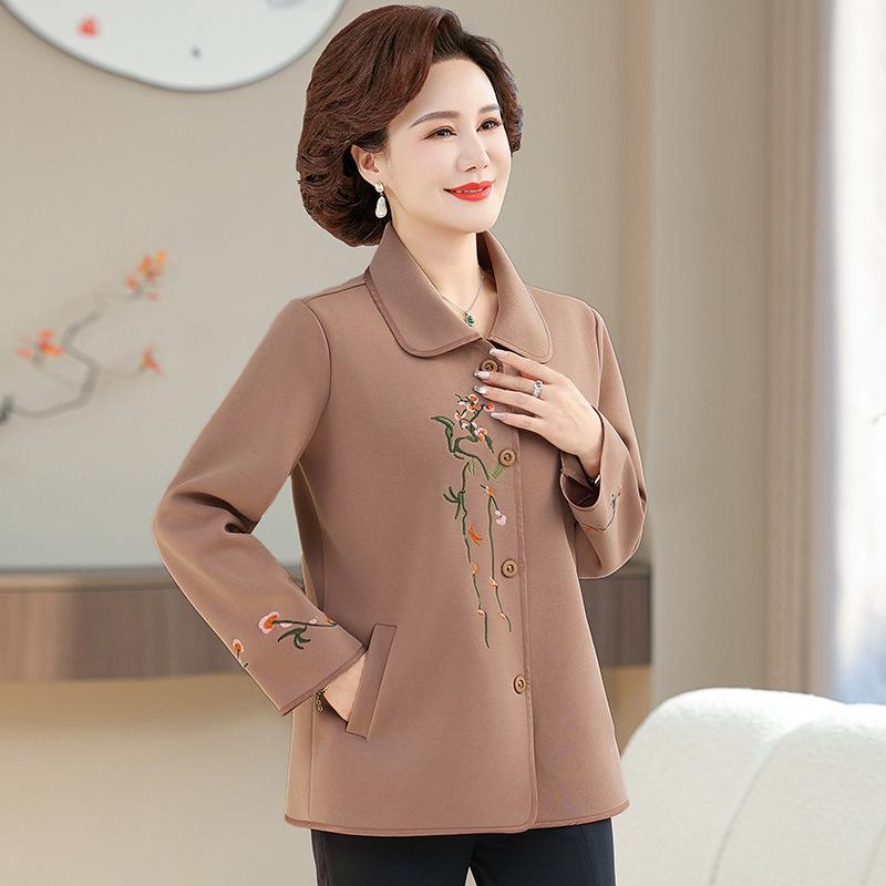 Elegant Embroidered Wool Coat for Middle-aged Women – Short Spring & Autumn Style XL (45-52.5kg) хакі
Elegant Embroidered Wool Coat for Middle-aged Women – Short Spring & Autumn Style XL (45-52.5kg) хакі