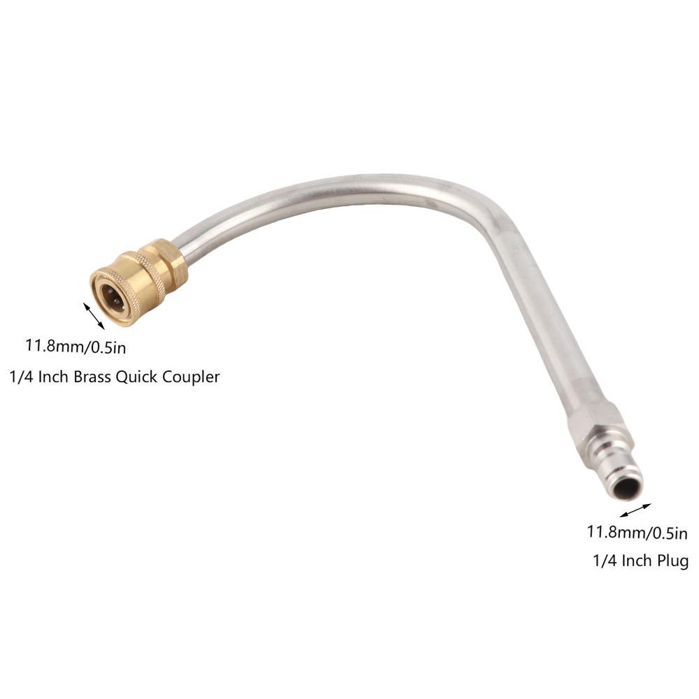 with 5 Nozzles Pressure Washer Extension Wand U Shaped Pressure Washer Curved Rod Gutter Washing U Shaped Wand Only
with 5 Nozzles Pressure Washer Extension Wand U Shaped Pressure Washer Curved Rod Gutter Washing U Shaped Wand Only