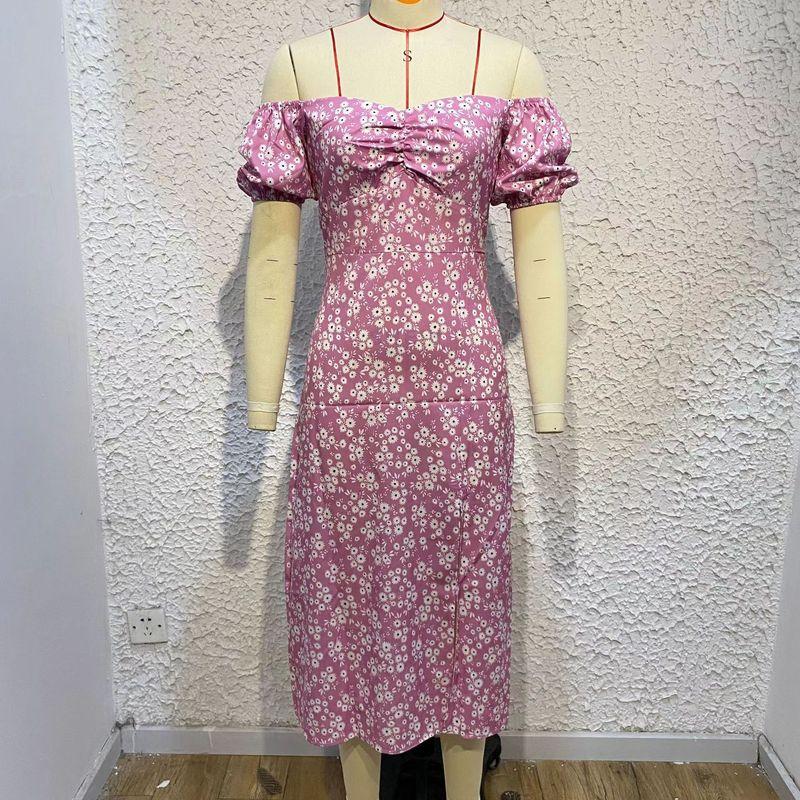 Модный стиль С разрезом на плече Цветочное Элегантное Платье С вырезом на одно плечо Платье с принтом Lotus root color L
Модный стиль С разрезом на плече Цветочное Элегантное Платье С вырезом на одно плечо Платье с принтом Lotus root color L